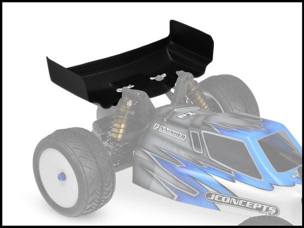 JConcepts 0125 Illuzion 6.5" Clear Hi Clearance Wing : Kyosho RB5 WC