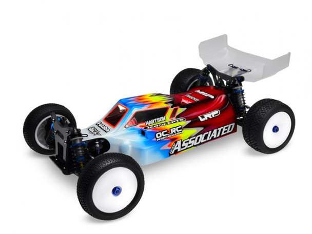 JConcepts Finnisher B44.2 Buggy X-Flow Clear Body w/6.5" Wing 0266