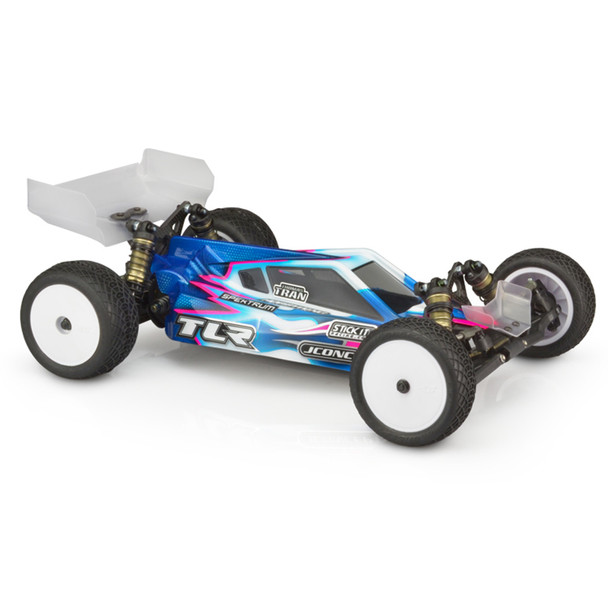 J Concept 0284L P2 Clear Body Lightweight w/ 2x Aero S-Type Wing : TLR 22 5.0 Elite Buggy