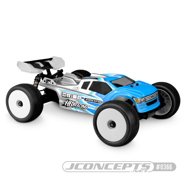 J Concepts 0366 Finnisher Clear Body - HB Racing D817T