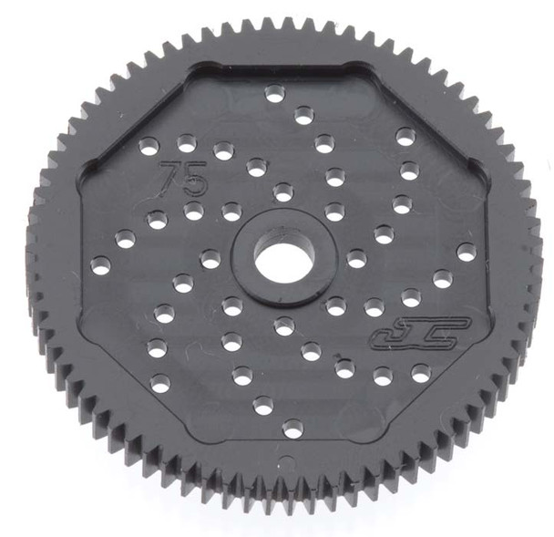 JConcepts 2096 48 Pitch 75T SS Machined Spur Gear : B4.1 / T4.1 / SC1 / T5M / B5