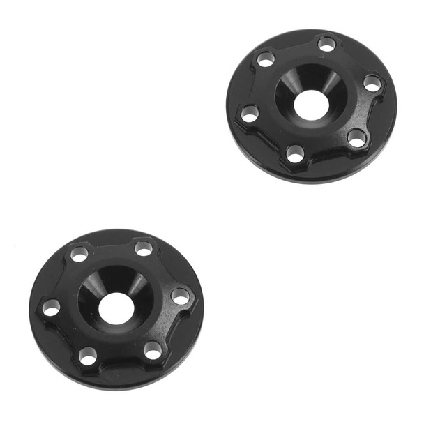 JConcepts 2579-2 Finnisher Aluminum Wing Buttons Black : RC10B6 / RC10B6D