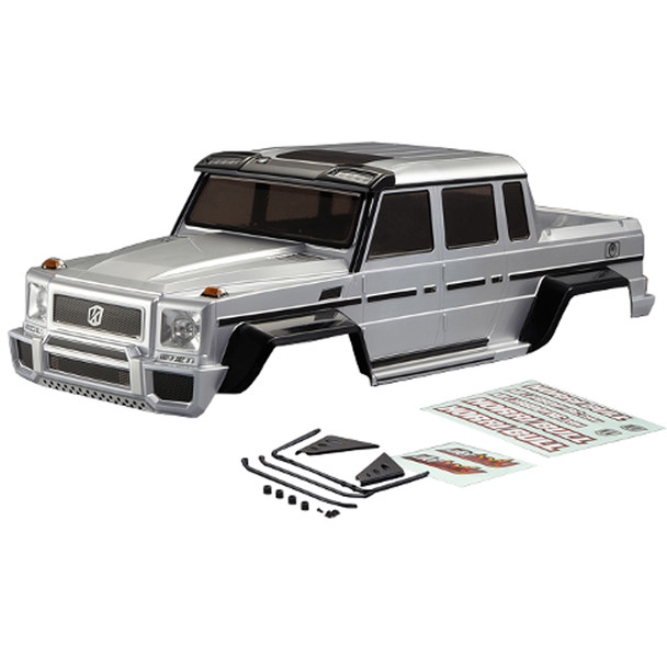 KillerBody RC 48336 HORRI-BULL Finished Body Shell Silver 1/10 Scale Crawler