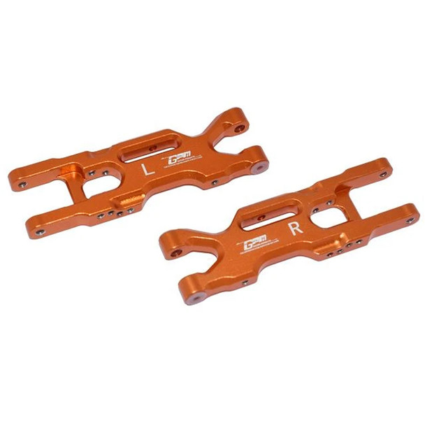 GPM Racing Aluminum Rear Lower Arms Orange : Losi 1/18 Mini-T 2.0