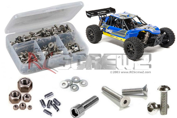 RC Screwz LOS107 Losi Mini 8ight DB 1/14th Stainless Screw Kit