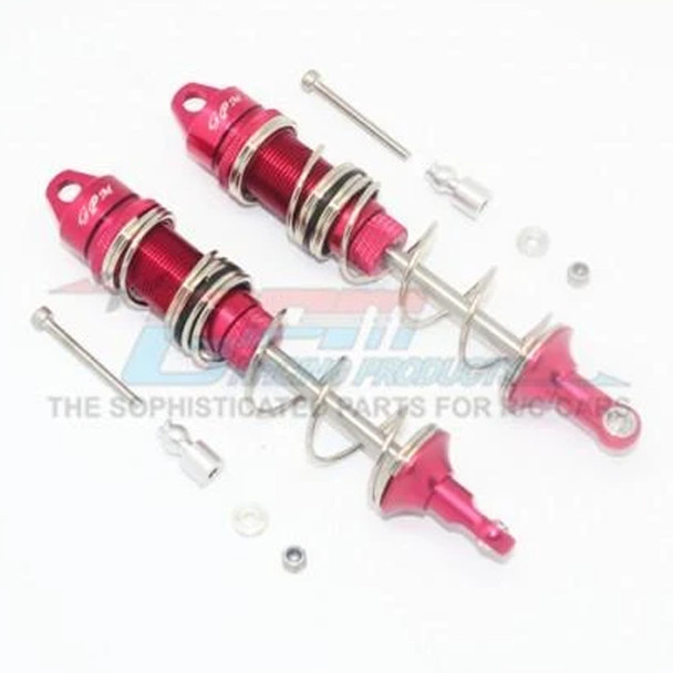 GPM Alum Rear Double Section Spring Dampers 135mm Red : Kraton / Outcast / Notorious