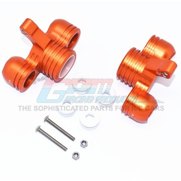 GPM Racing Aluminum Front Knuckle Arms Orange : 1/5 KRATON 8S BLX Monster Truck GPM Racing Aluminum Front Knuckle Arms Orange : 1/5 KRATON 8S BLX Monster Truck
