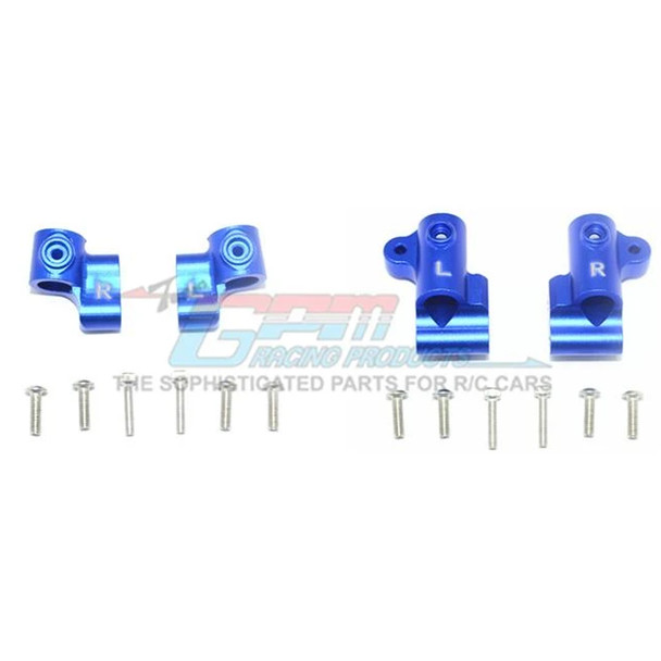 GPM Aluminum Front + Rear Body Post Stabilizer Blue : 1/8 Outcast 6S BLX