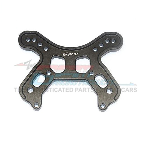 GPM Racing Aluminum Front Shock Tower Black : Arrma 1/8 TYPHON 6S BLX