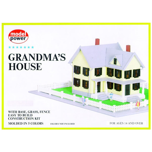 Model Power 487 Grandma's House Building Kit : HO Scale