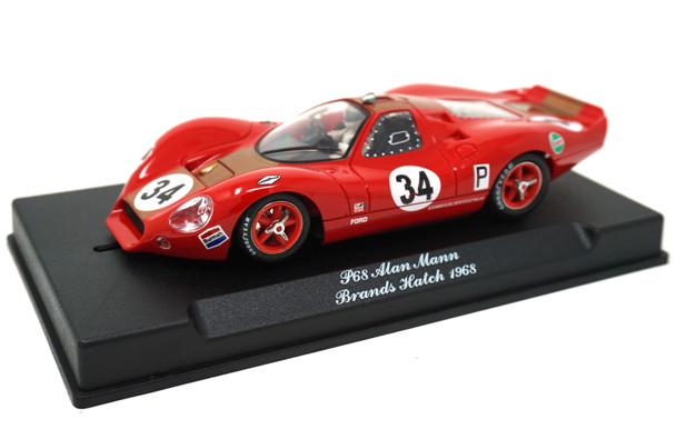 NSR 0034SW Ford P68 Brands Hatch 1968 #34 SW Shark 20 1/32 Slot Car