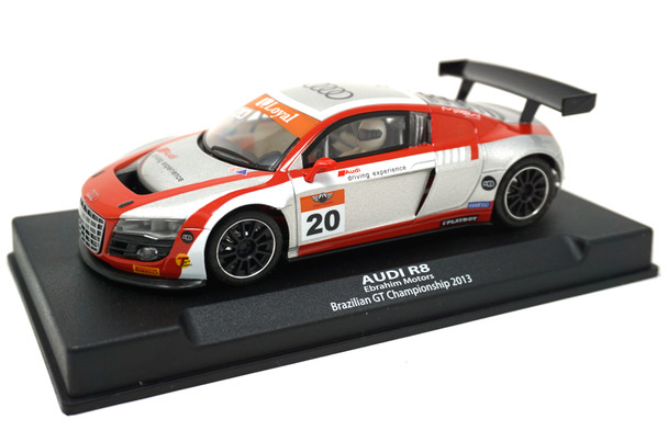 NSR 0039AW Audi R8 Ebrahim Motors Brazilian GT Championship '13 #20 1/32 Slot Car