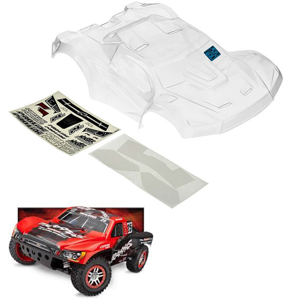 Pro-Line 3498-17 Pre-Cut Monster Fusion Clear Body : Traxxas Slash 2WD / Slash 4x4