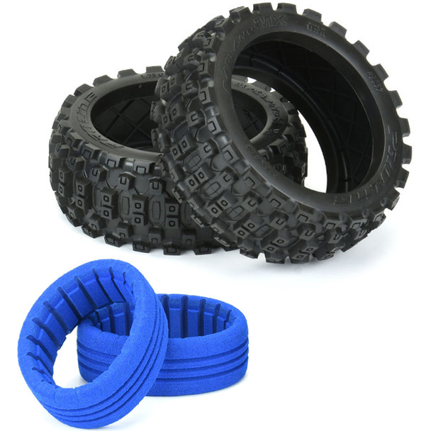 Pro-Line 9067-01 Badlands MX M2 Medium All Terrain 1:8 Buggy Tires : Front or Rear