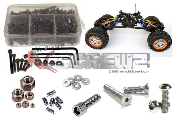 RC Screwz RCR005 RedCat Racing RS8 Rockslide Stainless Steel Screw Kit