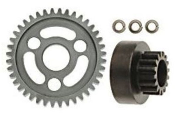 Robinson Racing 8038 Clutch Bell Xtra-Hard 15T & 38T Spur Revo 3.3 RRP