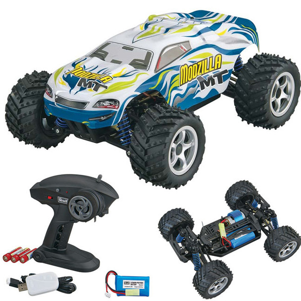 Revell 1/18 Modzilla MT Monster Truck White 4WD RTR w/ Radio / Battery / Charger