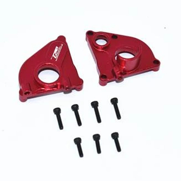 GPM Racing Aluminum Center Gearbox Red : SCX24 Deadbolt / Jeep Wrangler