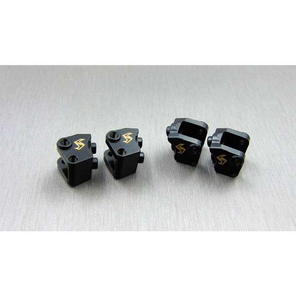 SAMIX SCX2-4042 Brass Lower Shock / Suspension Link Mount (4pcs) : SCX10-2