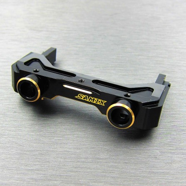 SAMIX SCX2-4061 Brass Rear Bumper Mount : SCX10-II