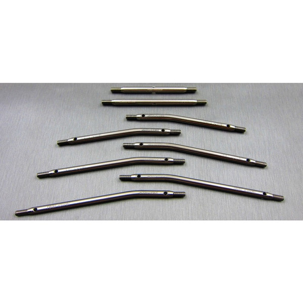 SAMIX SCX2-5025HLS Titanium high clearance (8pcs) link kit : SCX10-2