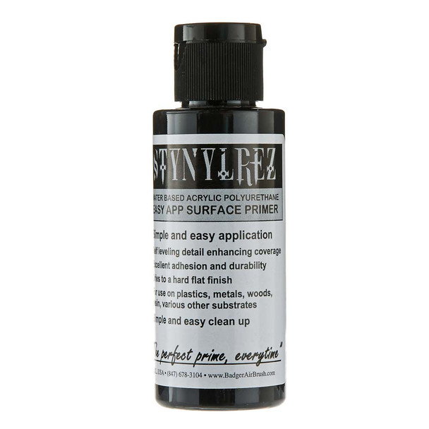 Badger SNR-203 Stynylrez Black Primer 2oz / 60ml Bottle