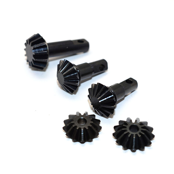 GPM Racing Hard Steel Gear Set for Differential Assembly : Traxxas Slash 4x4