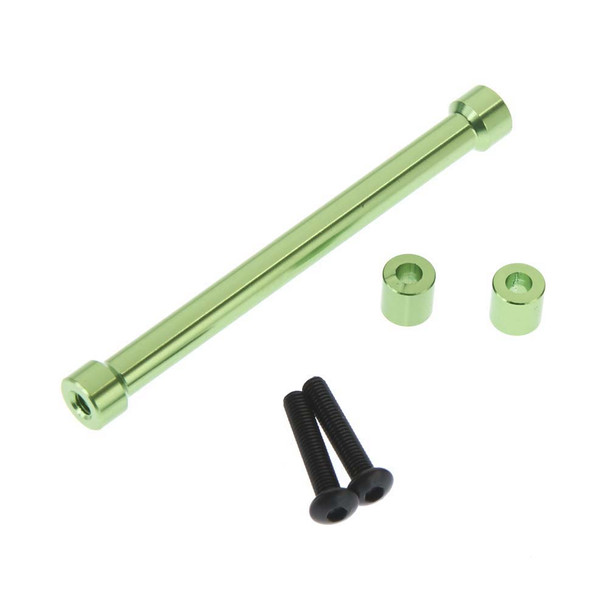 STRC Aluminum Cross Brace/Shock Mount Spacer Kit Green SCX10 STA30515G