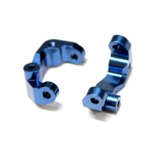 STRC STC91417CB Aluminum Caster Blocks (1 pair) Blue : Associated DR10