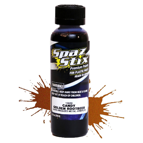 Spaz Stix Candy Rootbeer Airbrush Ready Paint 2oz Bottle