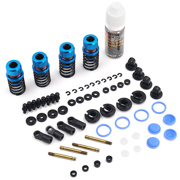 Yeah Racing TATT-022BU Drift Spec Shock-Gear 50mm Damper Set Blue: Tamiya TT02D