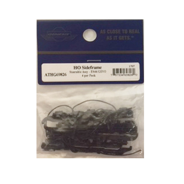 Athearn HO Sideframe Set/Steerable Assy, ES44/GEVO (4) ATHG69826