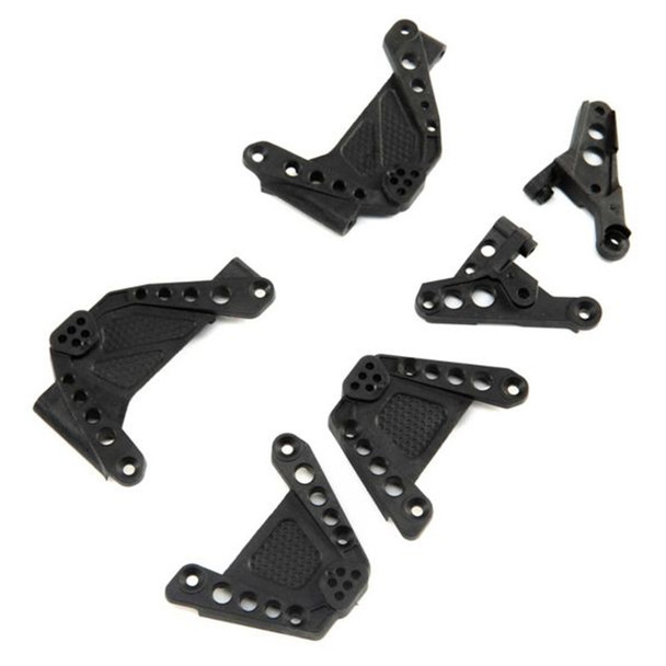 Axial AXI231017 Shock Towers & Panhard Mounts FR/RR : SCX10 III