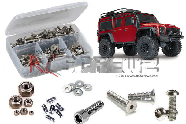 RC Screwz TRA081 Traxxas TRX-4 Crawler Stainless Screw Kit