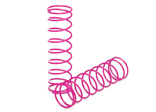 Traxxas 2457P Springs Rear Pink (2)