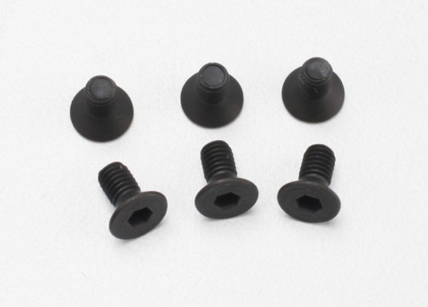 Traxxas 2534 Countersunk Machine Hex Drive Screws 3x6mm (6)