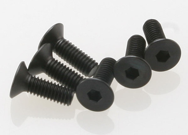 Traxxas 2542 Countersunk Machine Hex Drive Screws 4x12mm (6)