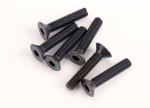 Traxxas 2553 Screws Countersunk Machine 3x15mm Revo (6)