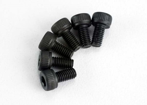 Traxxas 2554 Back Plate Screws TRX 2.5 (6)