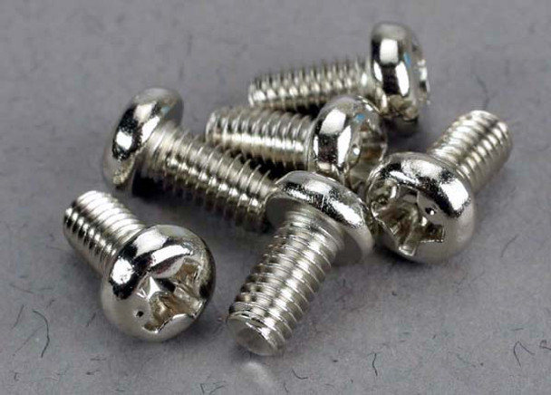 Traxxas 2558 Screws 3x6mm Roundhead Machine (6)