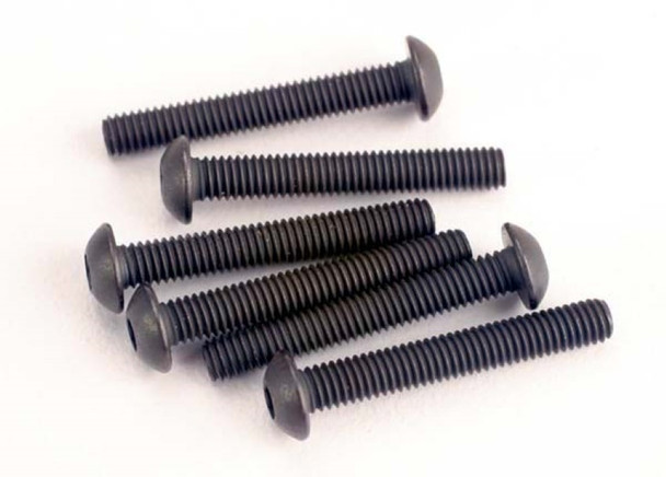 Traxxas 2580 Button Head Machine Screw 3x20mm Revo (6)