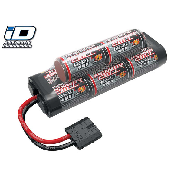 Traxxas 2963X Series 5 8-Cell 9.6V 5000mAh Hump NiMH Battery w/iD Connector