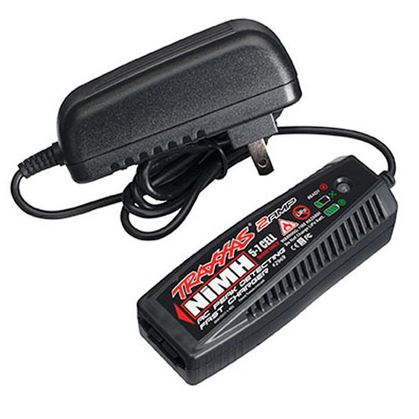 Traxxas 2969 Charger AC 2 amp NiMh peak detecting 5-7 cell 6.0-8.4 volt NiMH only
