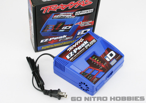 Traxxas 2970 EZ-Peak Plus 4amp 5-8 Cell NiMH / 2S-3S LiPo AC Fast Charger w/ ID