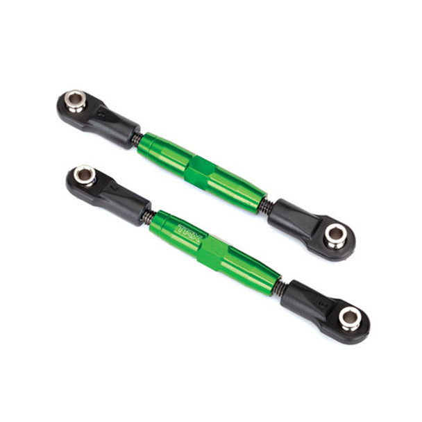Traxxas 3643G 83mm Aluminum Front Camber Links Green : Rustler / Slash / Stampede