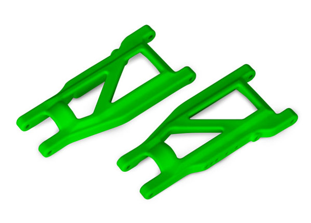 Traxxas 3655G Suspension Arms Green Front/Rear - Left & Right (2): Ruster 4x4