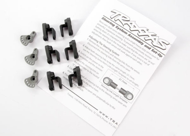 Traxxas 5345X Steering/Throttle Servo Horns Non-TRA Servos Revo