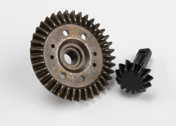 Traxxas 5379X Differential / Diff Ring Gear & Pinion Gear : E-Maxx Brushless