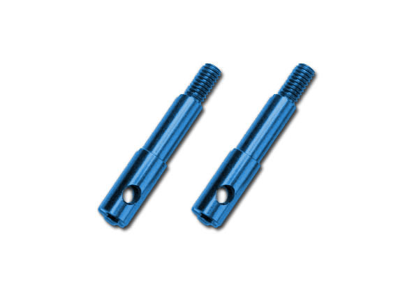 Traxxas 5537X Fr Lft&Rt Alum Wheel Spindles Jato