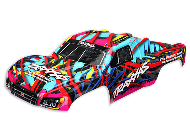 Traxxas 5849 Body Hawaiian Graphics Painted Decals Applied : Slash 4x4 Ultimate